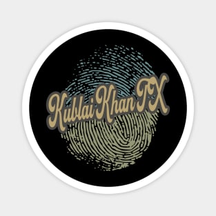 Kublai Khan TX Fingerprint Magnet